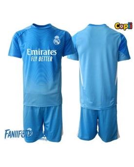 Real Madrid Portarii Echipament de Fotbal Replică 2025-26 Copii Acasa (+ Șorturi)